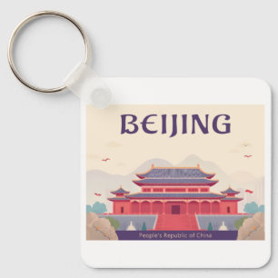 Llavero Pekín China: Los viajes prohibidos del Pastel de C