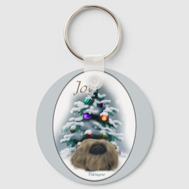 Llavero Pekingese Christmas Gifts (Anverso)