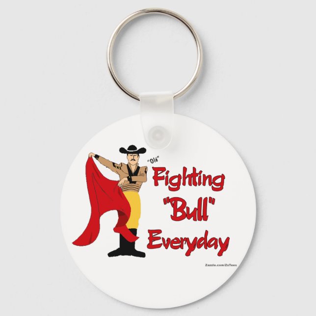 Llavero Pelea de toros (Anverso)