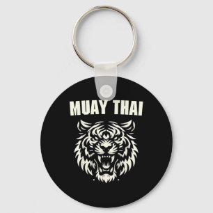 Llavero Pelea Mma Muay Thai Tatuaje Rugido De Tigre Kickbo
