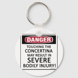Llavero Peligro Concertina