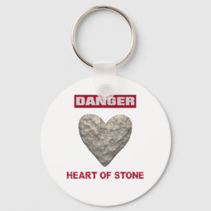 Llavero PELIGRO: Corazón de la piedra