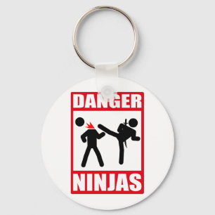 Llavero Peligro Ninjas