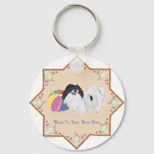 Llavero Pelota de Playa Japanese Chin