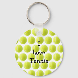 Llavero Pelota de tenis amarilla