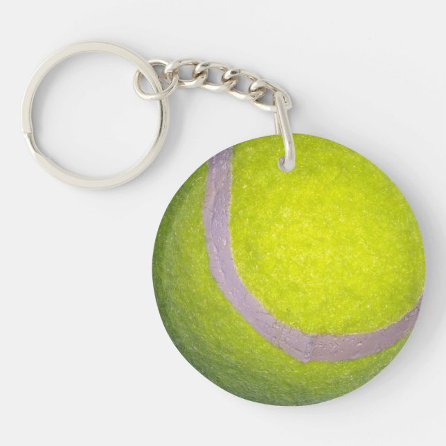 Llavero Pelota de tenis amarilla, (Frente)