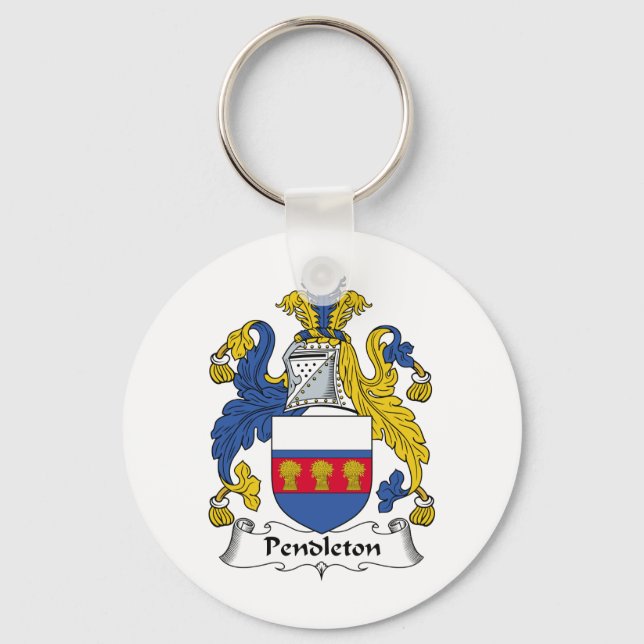 Llavero Pendleton Family Crest (Anverso)
