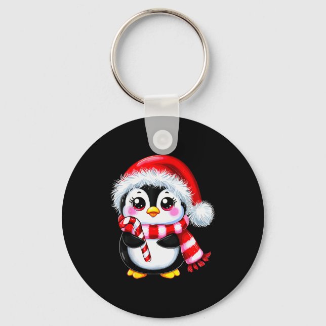 Llavero Penguin Christmas Lover Uni-adult Black Small Mode (Anverso)