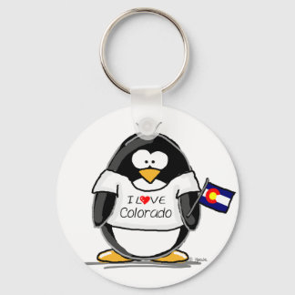 Llavero Penguin de Colorado