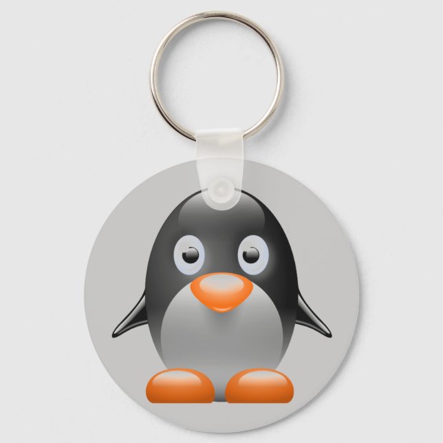 Llavero penguin tux linux image (Anverso)