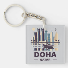 Llavero Península de Qatar en Doha