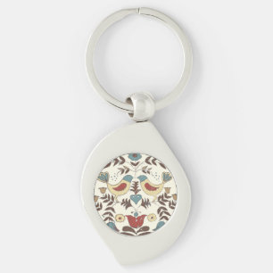 Llavero Pennsylvania Dutch Amish Hex Rótulo Bird Americana