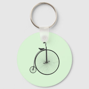Llavero Penny-Farthing Bicicleta Antigua de Rueda Alta en