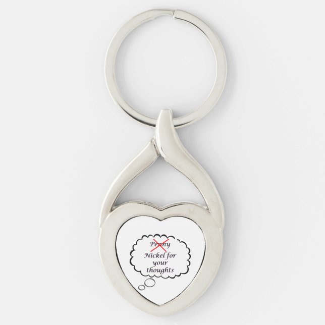 Llavero Penny/Nickel Thought Keychain (Anverso)