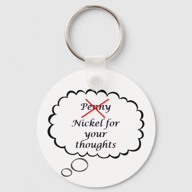 Llavero Penny/Nickel Thought Keychain (Anverso)