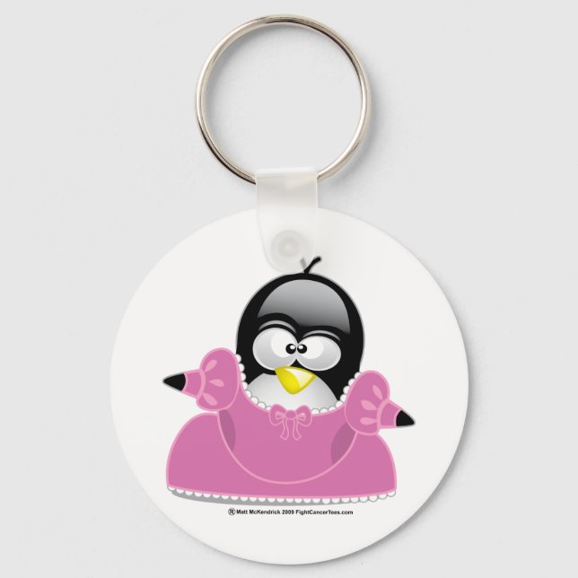 Llavero Penquin Princess (Anverso)