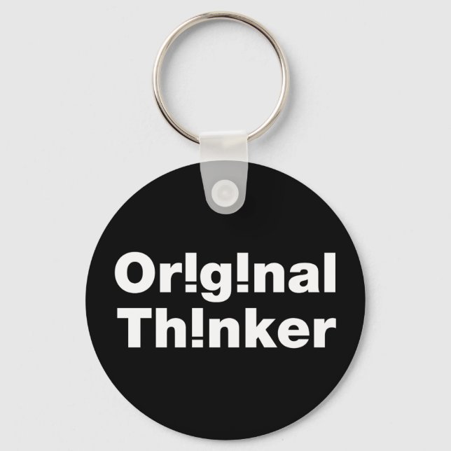 Llavero Pensador original (Anverso)