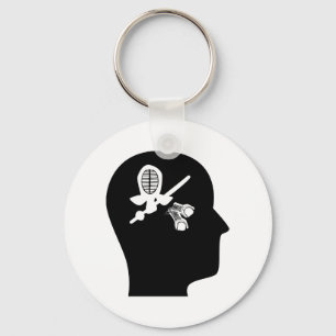 Llavero Pensando en Kendo