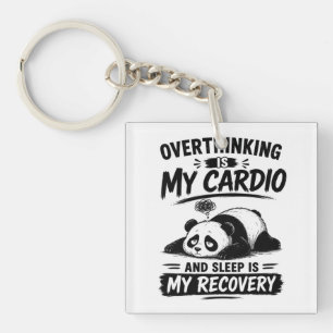 Llavero Pensar Demasiado Es Mi Cardio