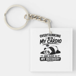 Llavero Pensar Demasiado Es Mi Cardio