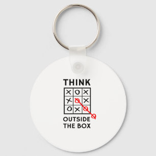 Llavero Pensar Fuera De La Caja