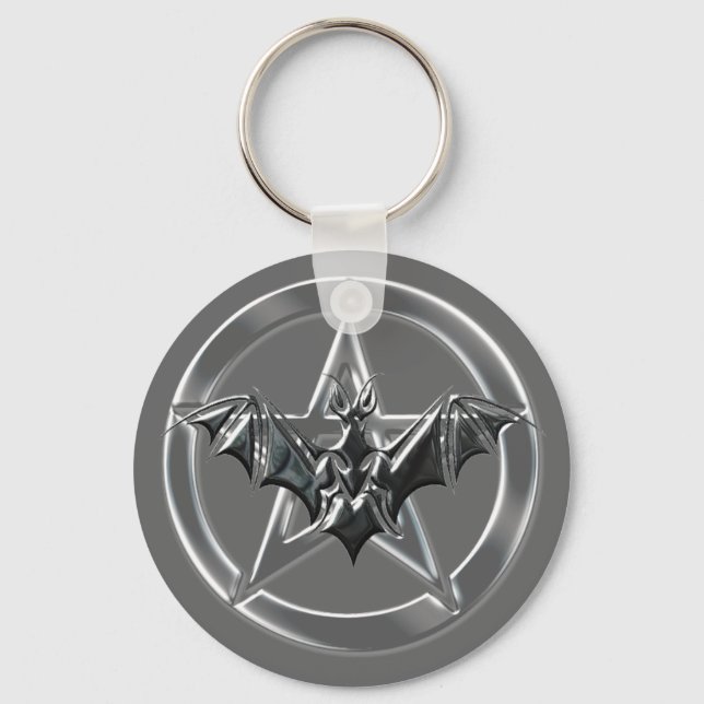 Llavero Pentacle Bat (Anverso)