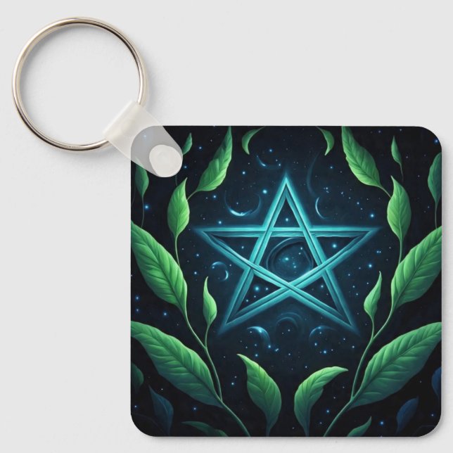 Llavero Pentacles4Pagans (Anverso)