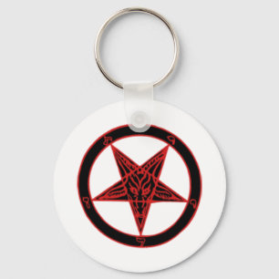 Llavero Pentagram de Baphomet
