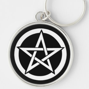 Llavero Pentagram Wiccan Samhain Halloween