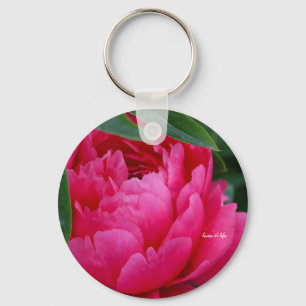 Llavero Peony rosado de Bashful