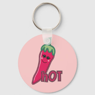 Llavero Pepper Chili Rosado Caliente