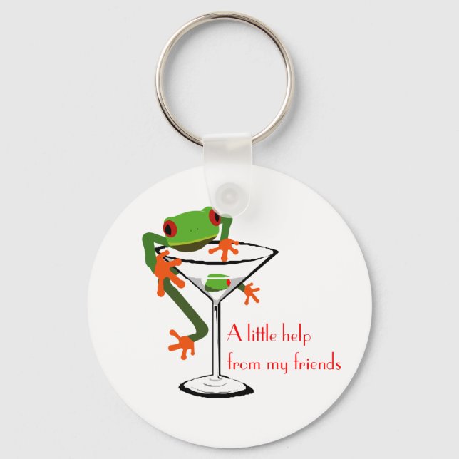 Llavero Pequeña ayuda de mis amigos (Anverso)