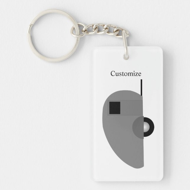 Llavero Pequeña cadena de claves Thunder_Cove para el remo (Frente)