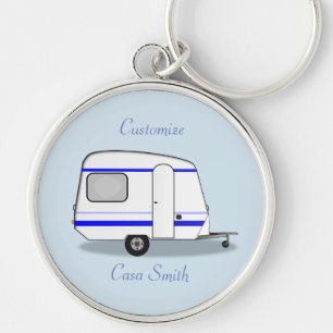 Llavero Pequeña caravana gitana de remolques racionalizada