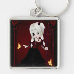 Llavero Pequeña Cookie Devil Chica Diseño 2 Keychain
