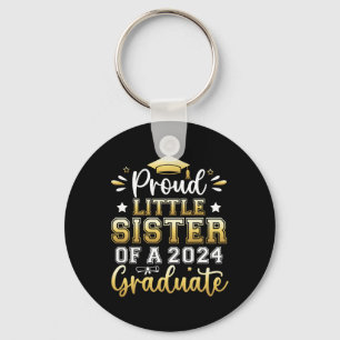 Llavero Pequeña Hermana De Un Graduado Superior De 2024