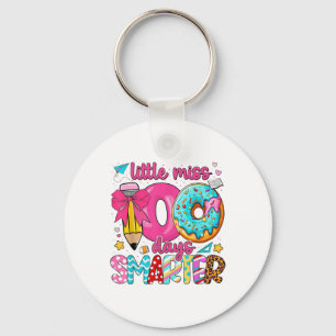 Llavero Pequeña Miss 100 días más inteligente 100 días de 