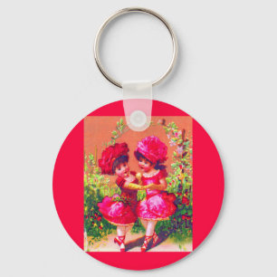 Llavero Pequeñas bailarinas de tarjetas de comercio de Vic