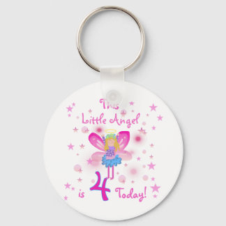 Llavero Pequeño Ángel 4 camisetas de cumpleaños y regalos
