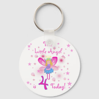 Llavero Pequeño Ángel 4 camisetas de cumpleaños y regalos