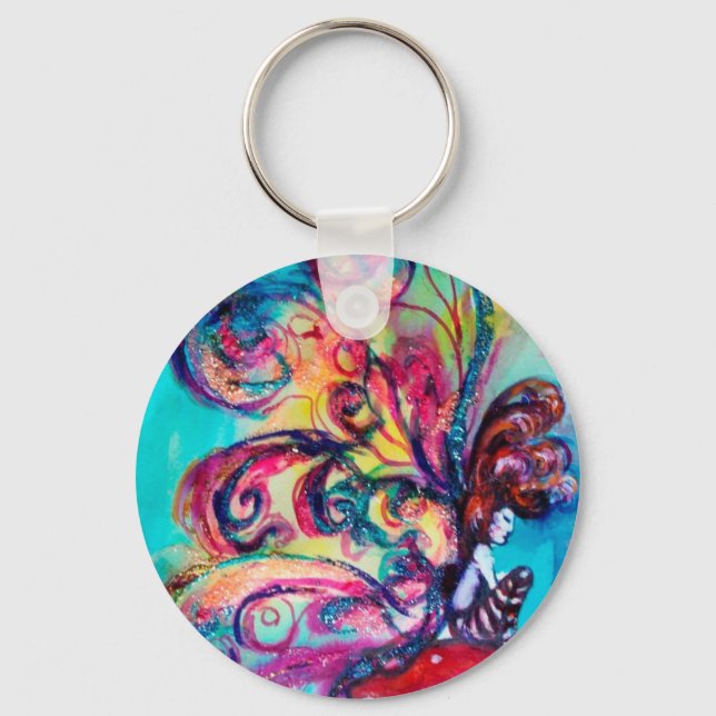 Llavero Pequeño elfo de hongos (Anverso)