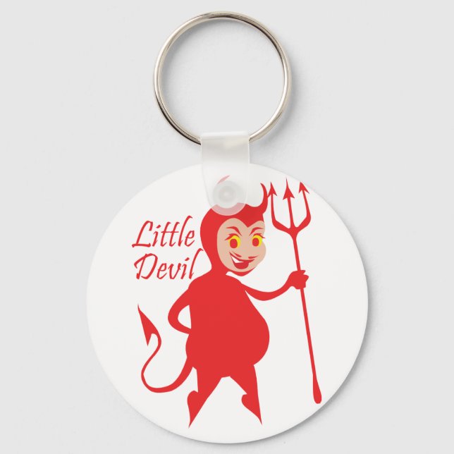 Llavero Pequeño Keychain del diablo (Anverso)