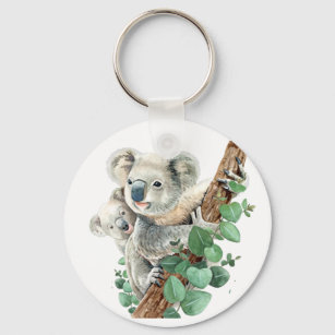 Llavero Pequeño Koala lindo oso arte animal australiano