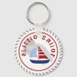 Llavero Pequeño marinero limitado por camiseta a diseño