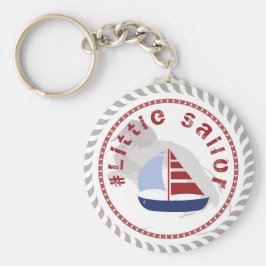 Llavero Pequeño marinero limitado por camiseta a diseño