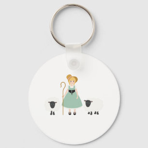 Llavero Pequeño pueblo de Bo