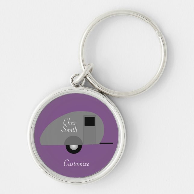 Llavero Pequeño rastreador de caída de orejas Thunder_Cove (Frente)