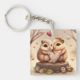 Llavero Pequeños osos osos cortos personalizado acento alm