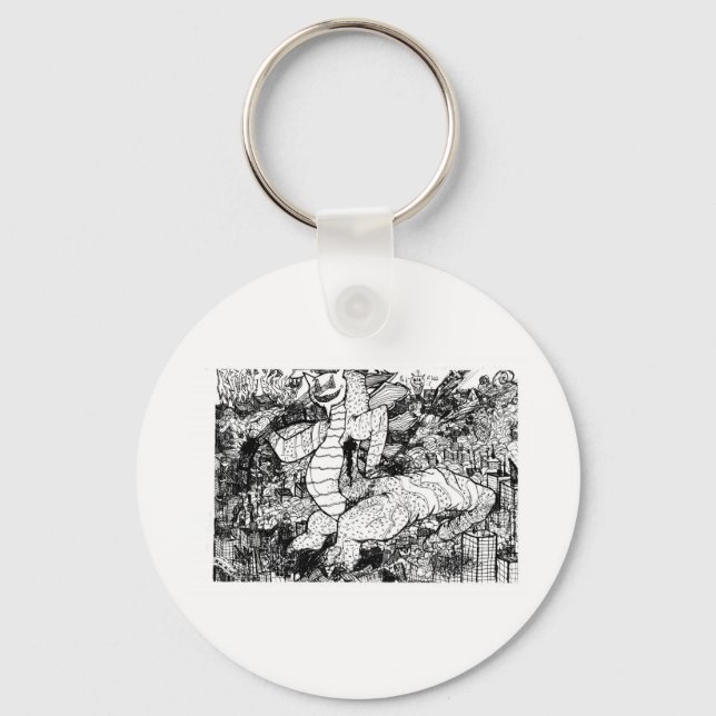 Llavero Percentum Godzilla (Anverso)