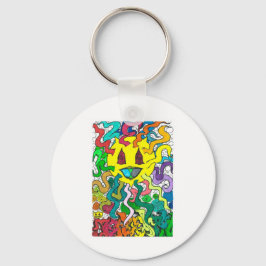 Llavero Percentum Sun - Percentum Designs